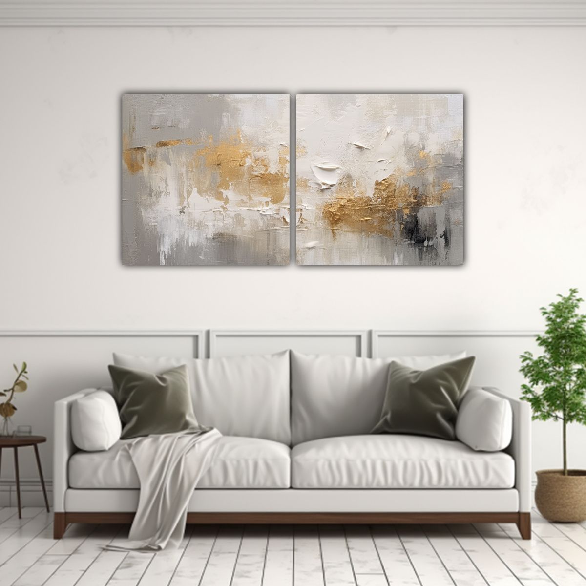 GENERICO - Pinturas Abstractas Minimalistas En óleo 140x70 Cm