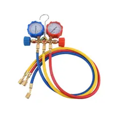 ATURE - Juego Manometros Refrigeracion Manifold R22 R134 R404 R410