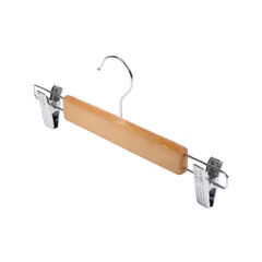 GENERICO - Set 10 Colgadores de Madera con Perritos para Niños 23cm Gms