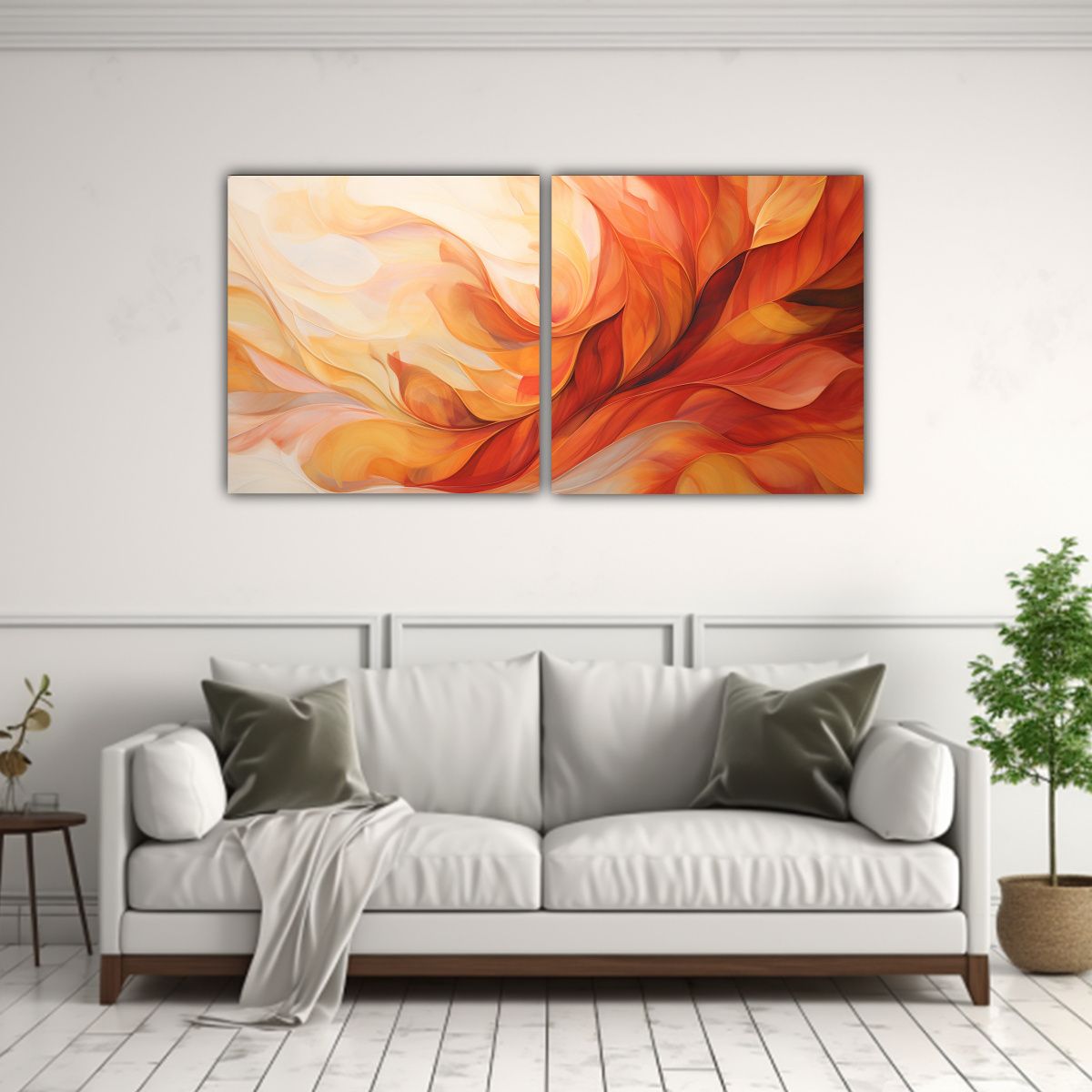 GENERICO - Cuadros Decorativos Abstractos De Patrones 120x60 Cm
