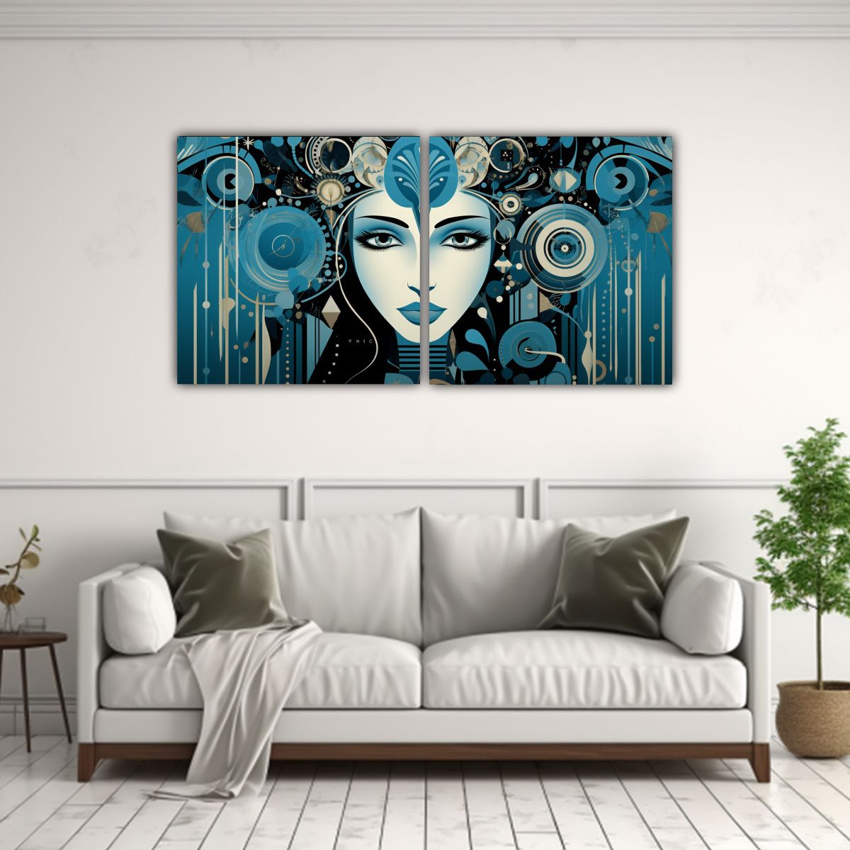 GENERICO - Decoraciones De Arte Callejero Sofisticadas Y 120x60 Cm