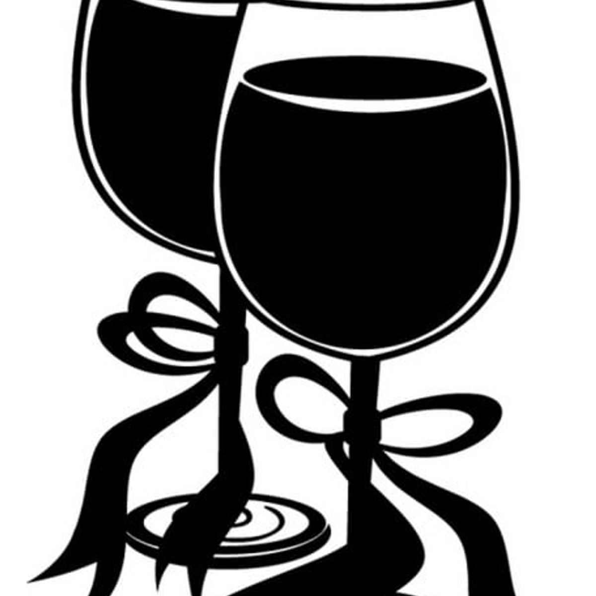 GENERICO - Decomural Wine Glass Toast Wedding WS-17067