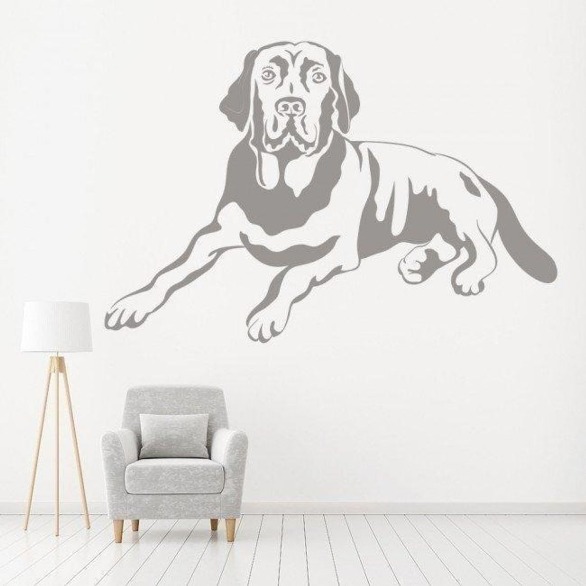 GENERICO - Decomural Labrador Dog Canine Animals WS-17595