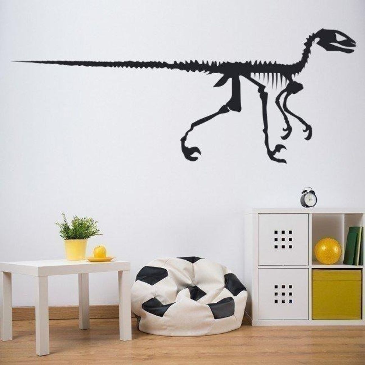 GENERICO - Decomural Velociraptor Skeleton Dinosaur Fossil WS-17608