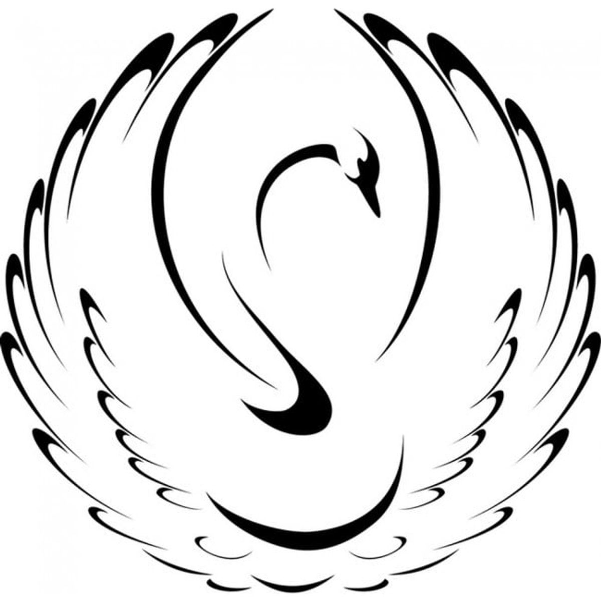 GENERICO - Decomural Swan Bird WS-17610