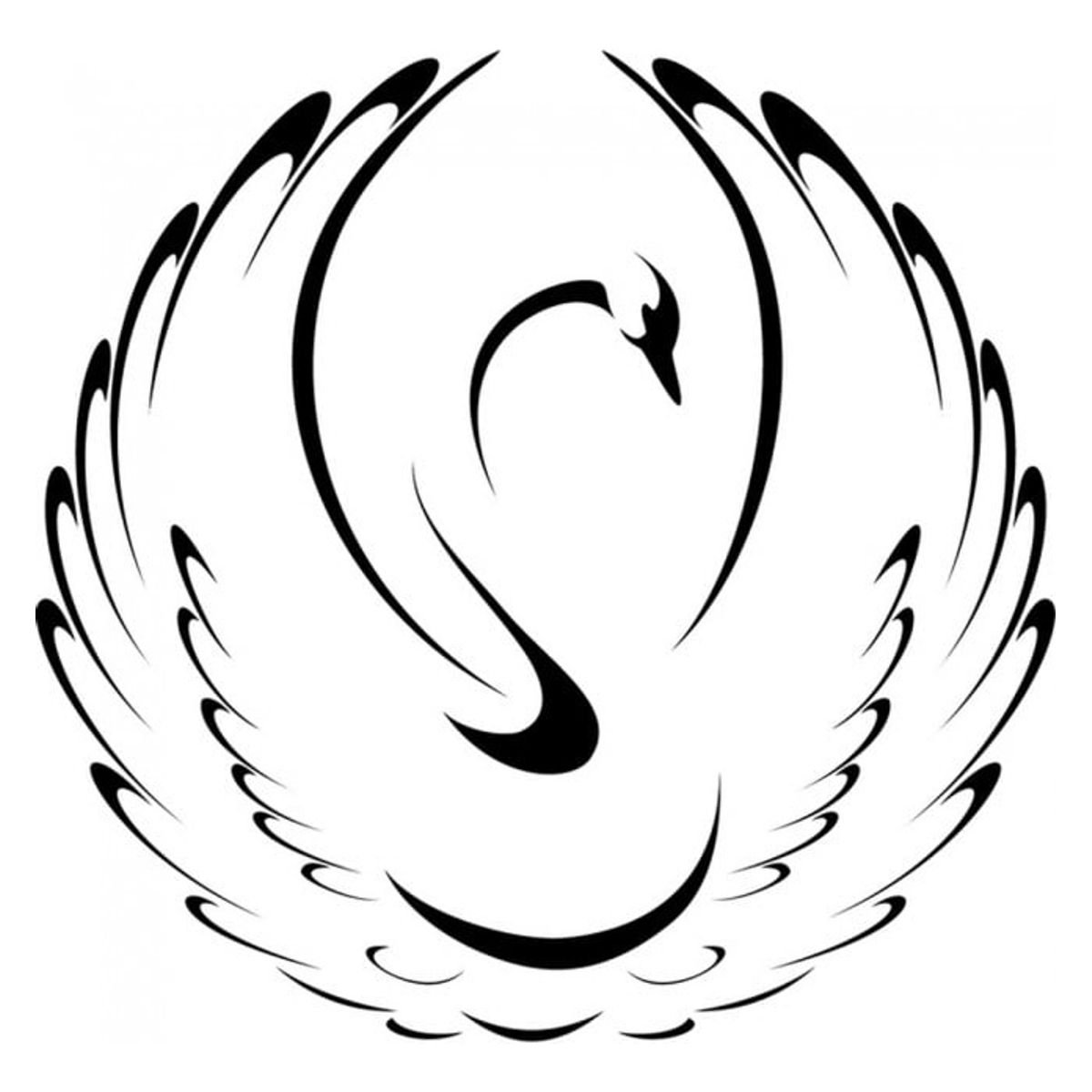 GENERICO - Decomural Swan Bird WS-17610