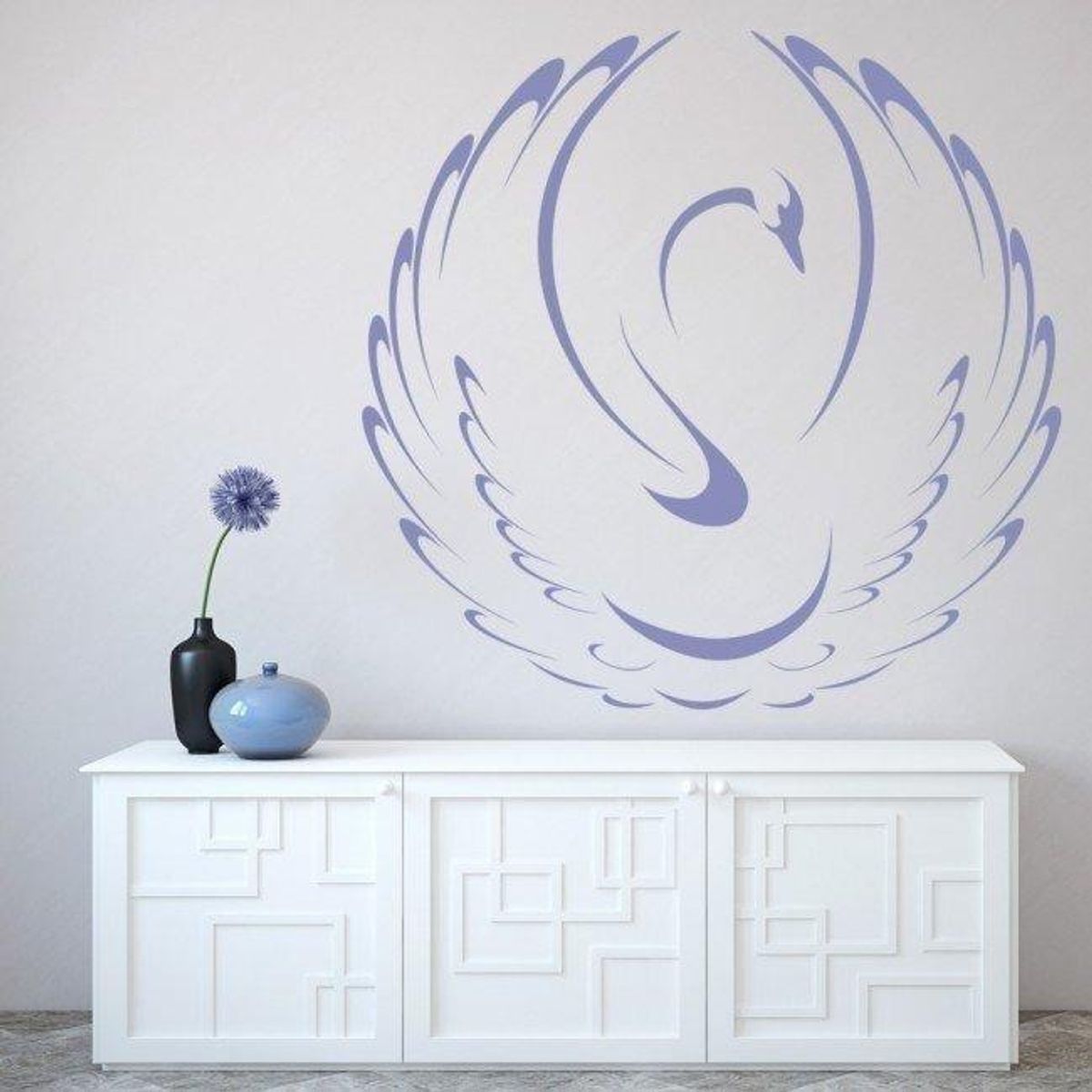 GENERICO - Decomural Swan Bird WS-17610