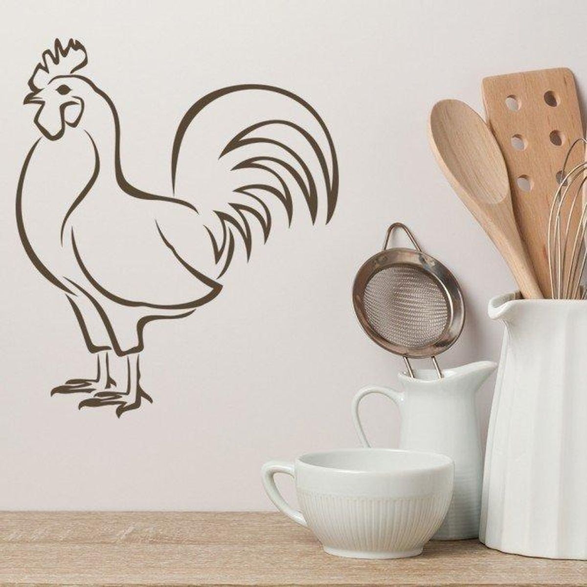 GENERICO - Decomural Chicken Farm Bird Animals WS-17611