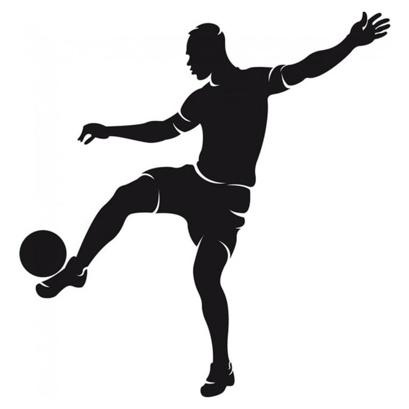 GENERICO - Decomural Striker Football Sports Player WS-17636