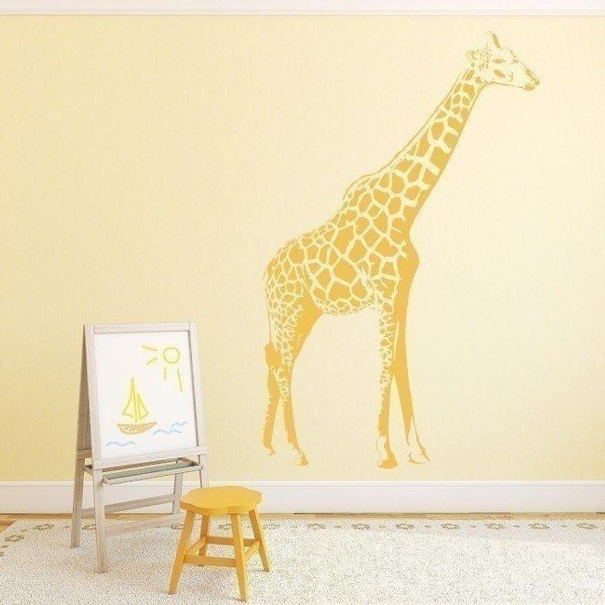 GENERICO - Decomural Giraffe African Animals WS-17639