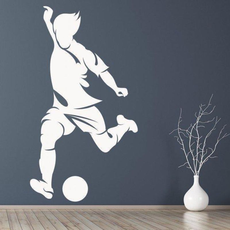 GENERICO - Decomural Football Player Striker WS-17642