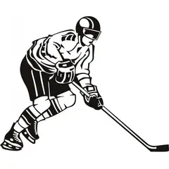 GENERICO - Decomural Ice Hockey Player Winter Sports Player WS-17647