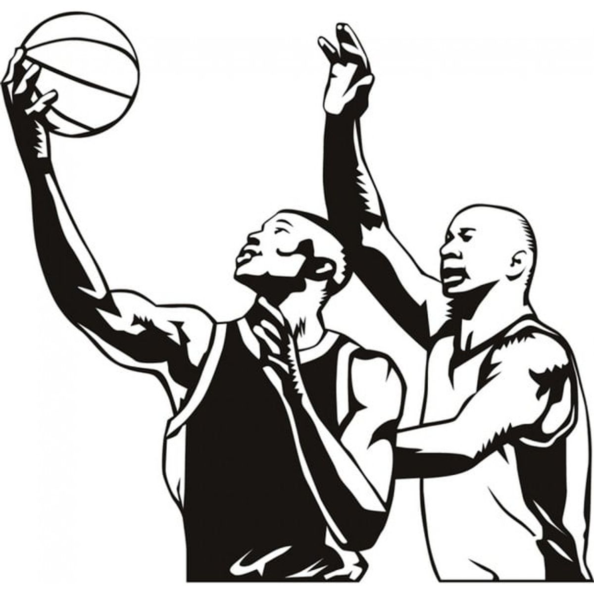 GENERICO - Decomural Basketball Sport Basketball Players WS-17648