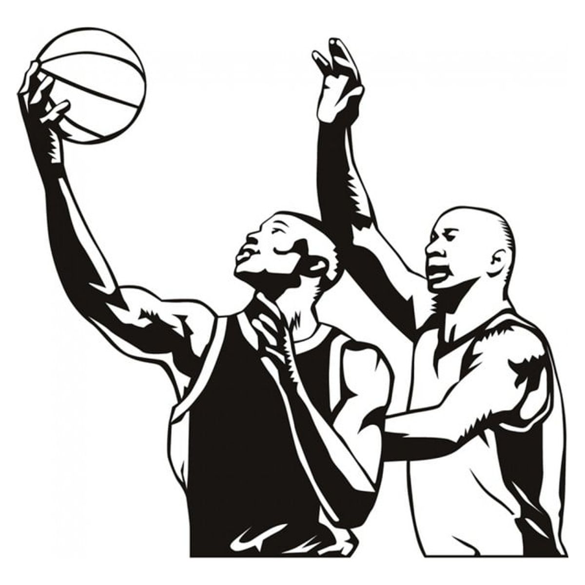 GENERICO - Decomural Basketball Sport Basketball Players WS-17648