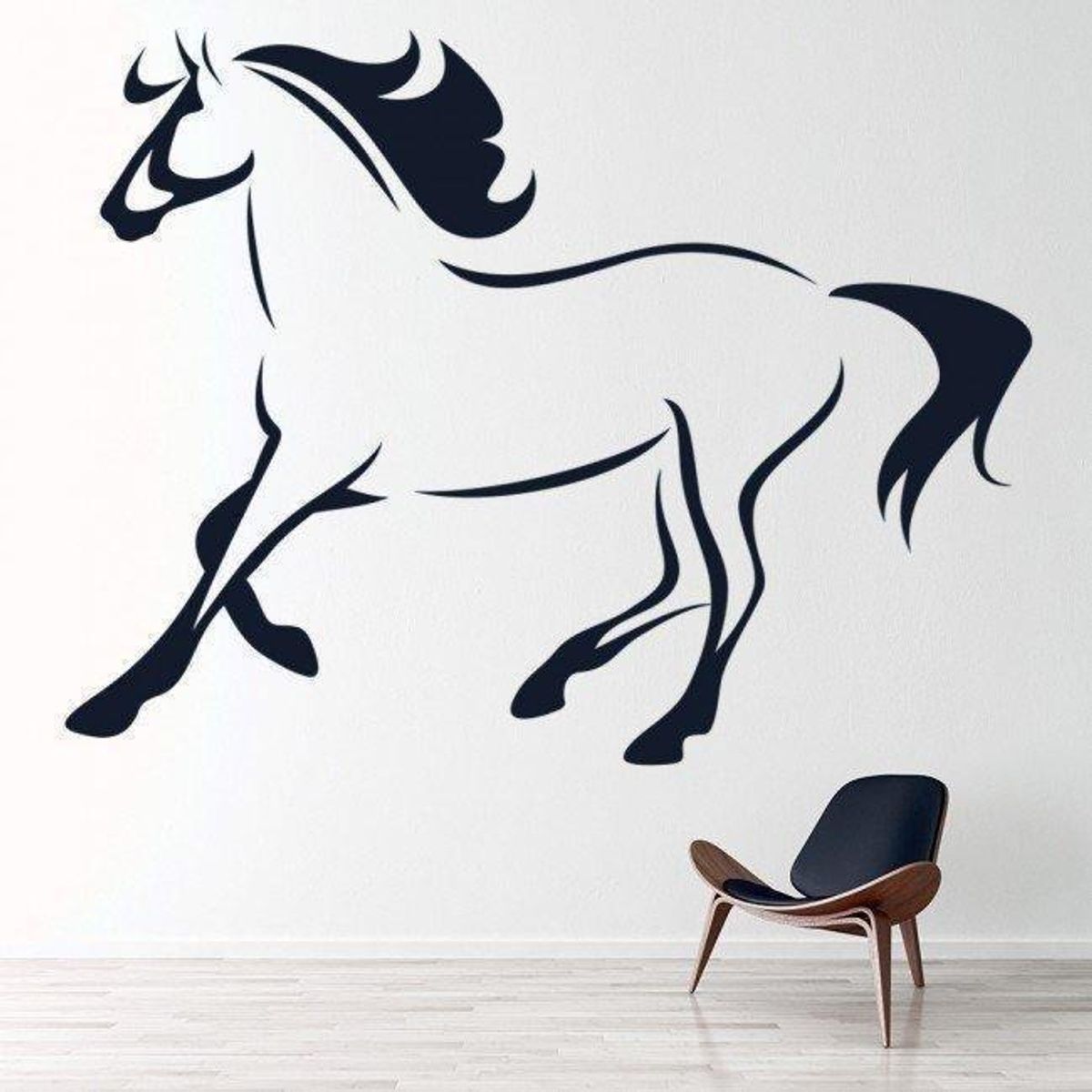 GENERICO - Decomural Running Horse Farm Animals WS-17650