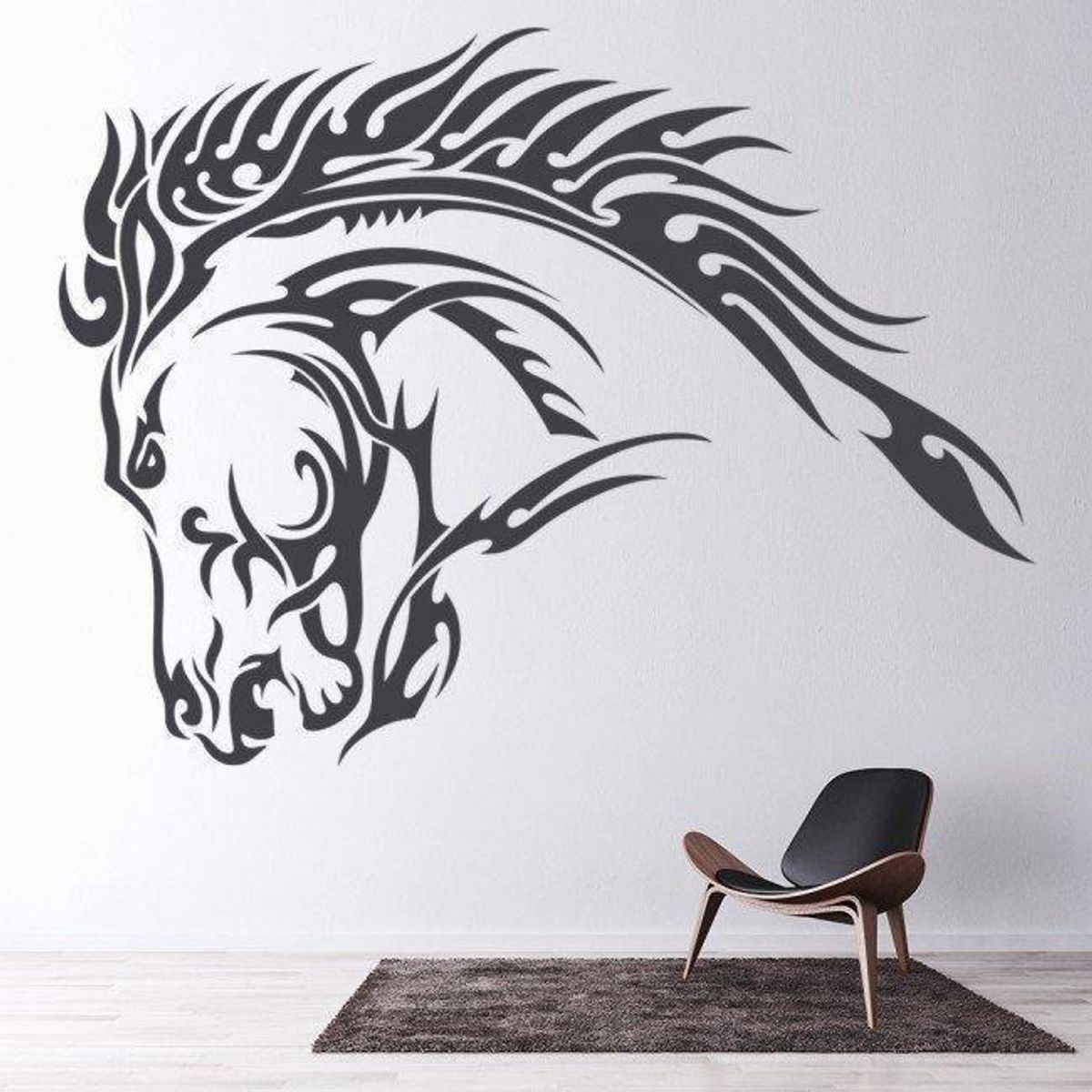 GENERICO - Decomural Tribal Stallion Horse WS-17654