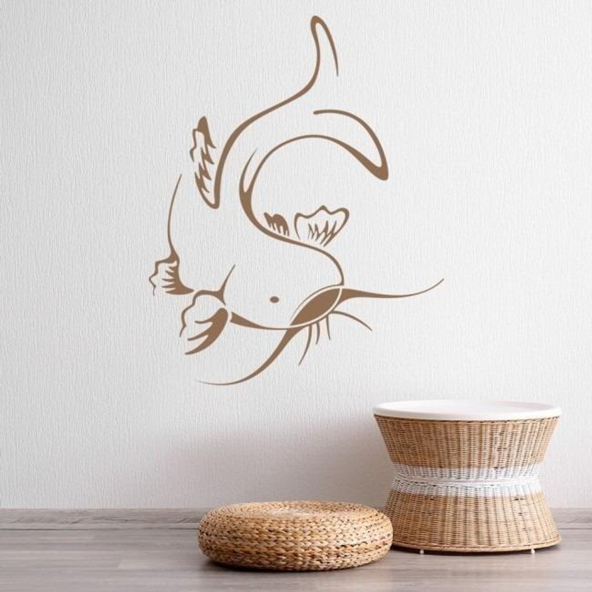 GENERICO - Decomural Plain Koi Carp Fish Fishing WS-17665