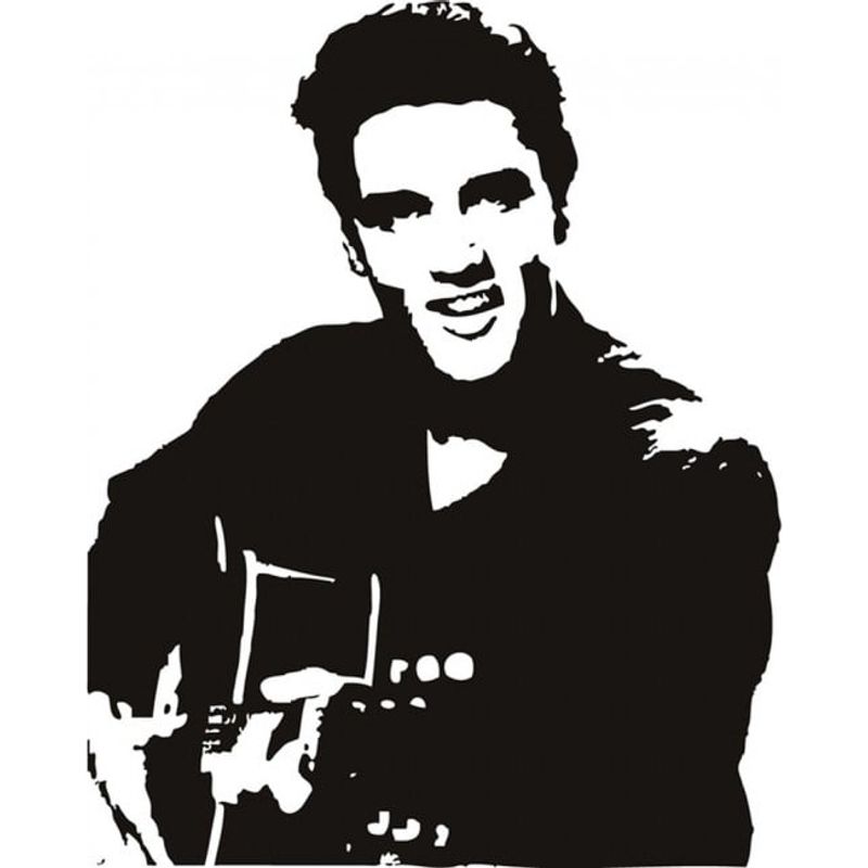 GENERICO - Decomural Elvis Presley Rock N Roll Music WS-17675