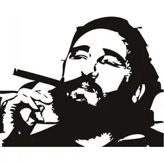 GENERICO - Decomural Fidel Castro Cuba President WS-17677