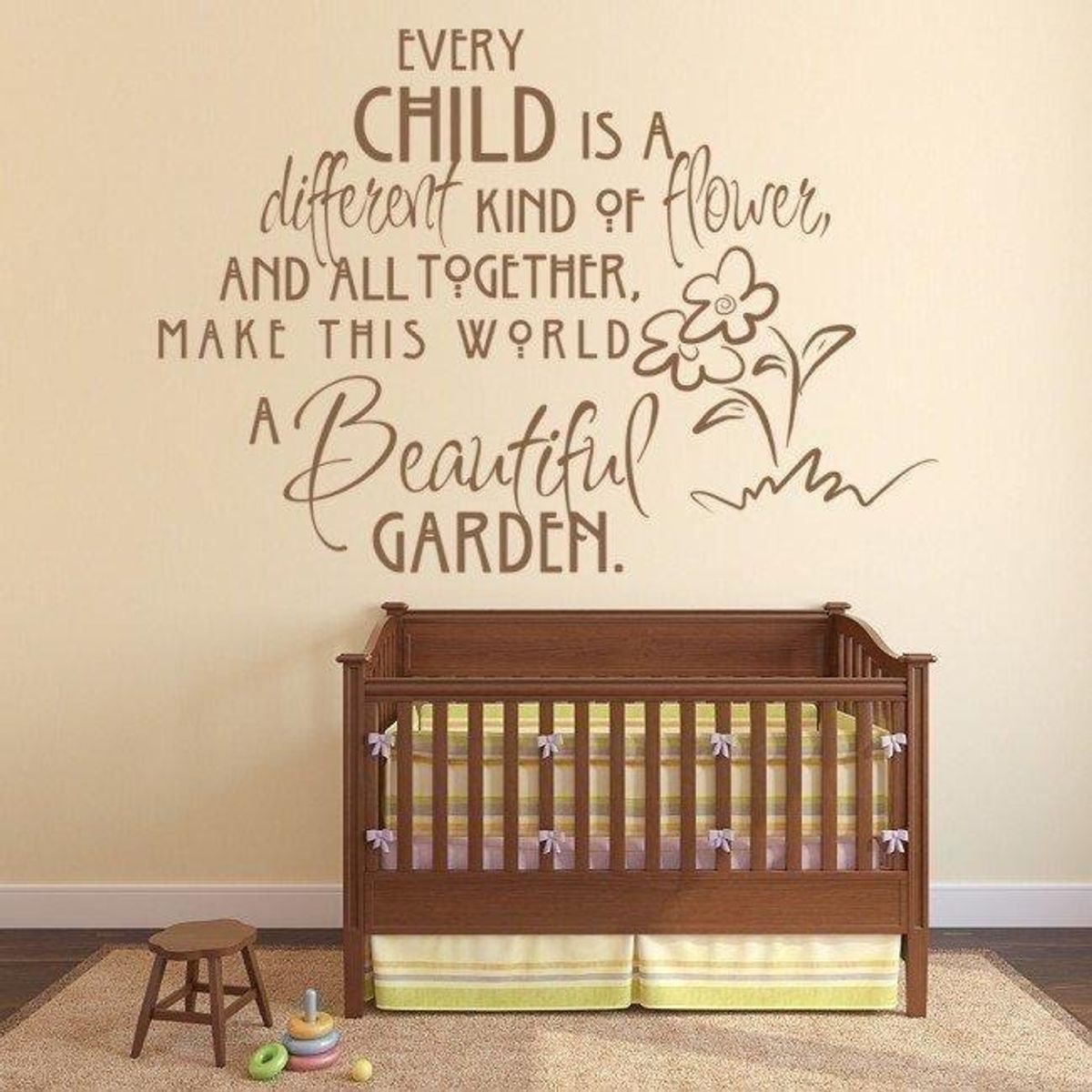 GENERICO - Decomural Beautiful Garden Nursery WS-17690