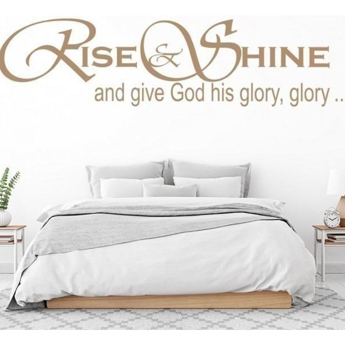 GENERICO - Decomural Give God His Glory Glory Hymn Song WS-17696