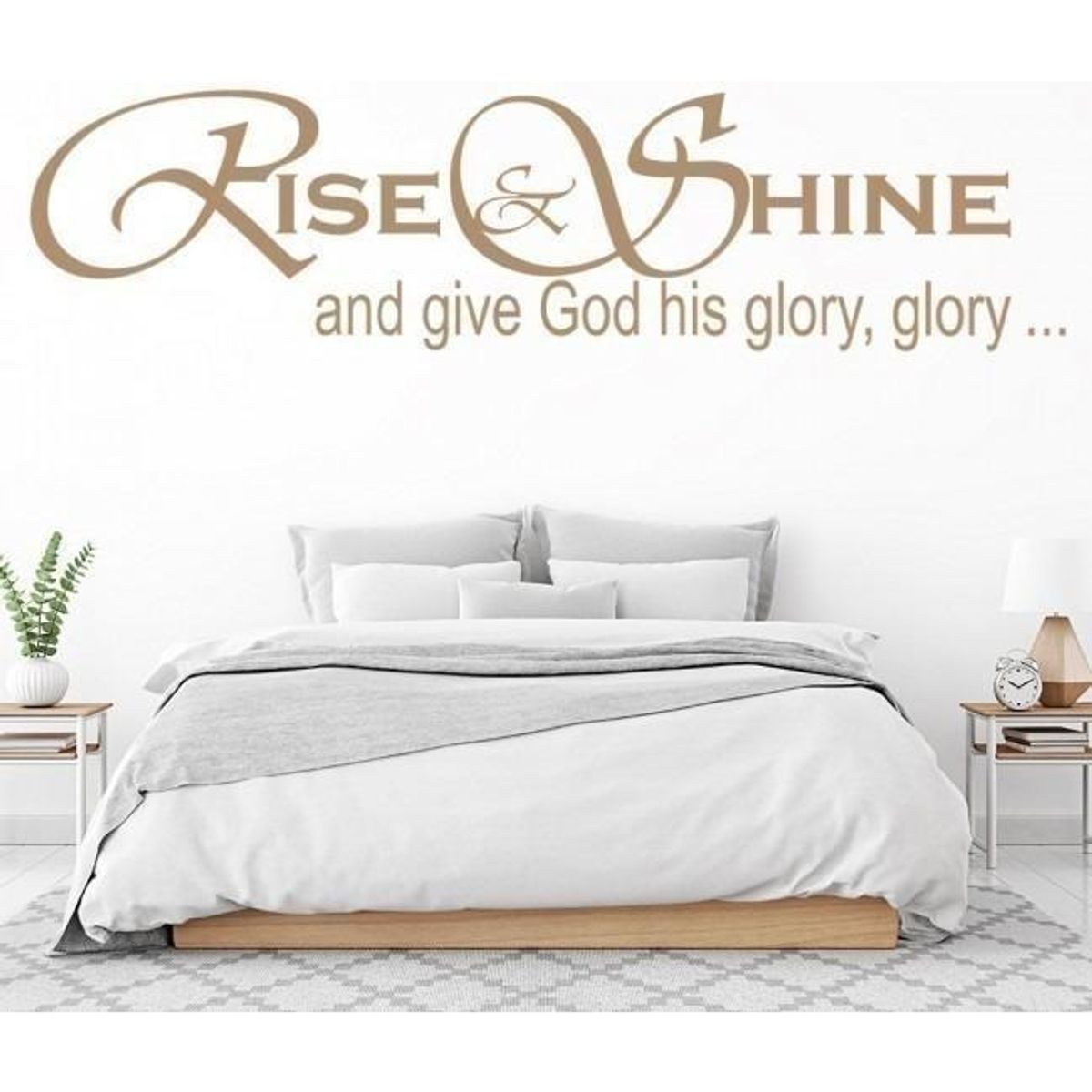 GENERICO - Decomural Give God His Glory Glory Hymn Song WS-17696