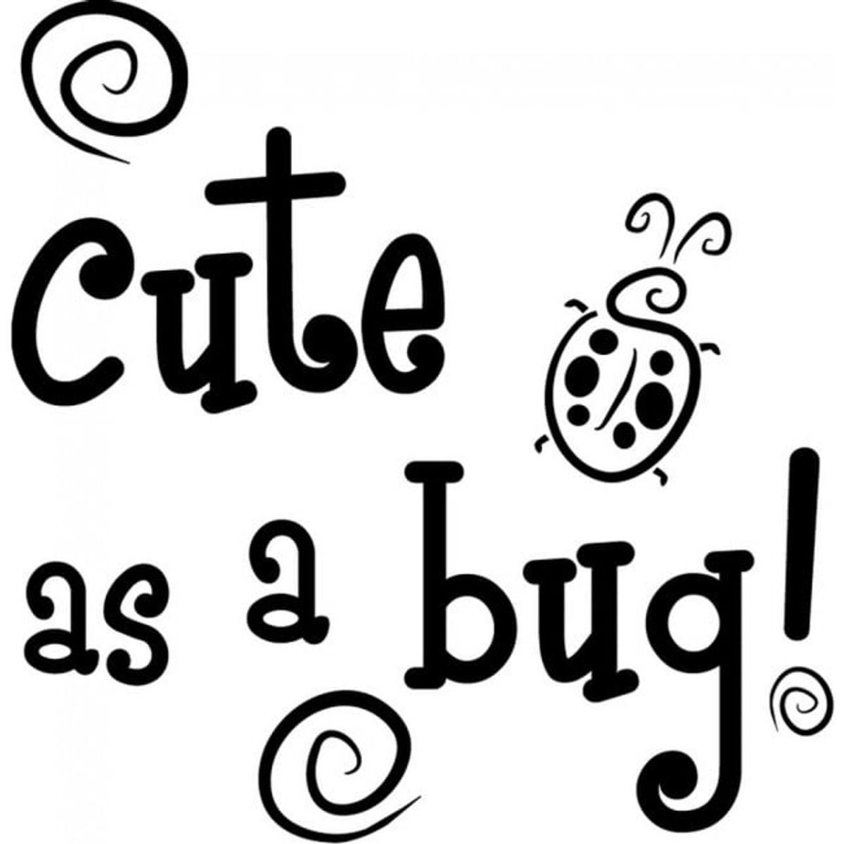 GENERICO - Decomural Cute As A Bug Nursery WS-17698