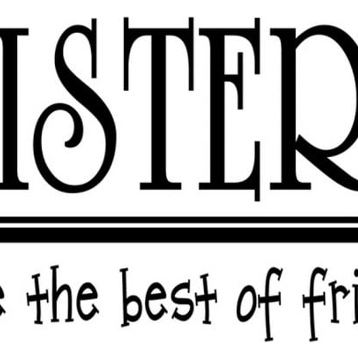 GENERICO - Decomural Best Friend Sisters WS-17702