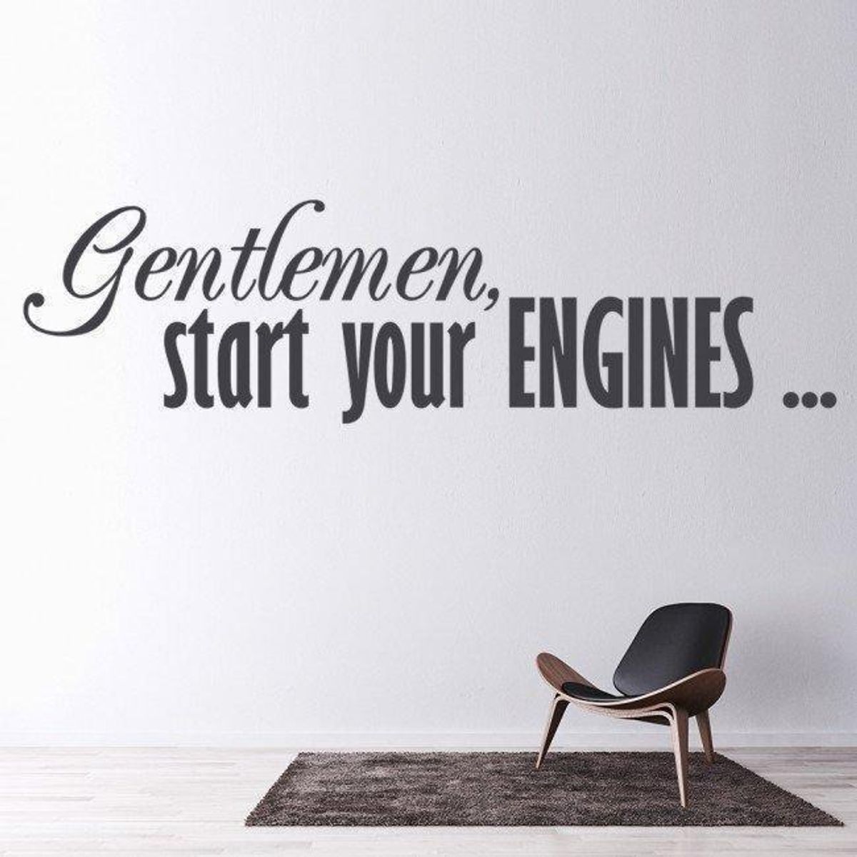 GENERICO - Decomural Gentlemen Start Your Engines Racing WS-17714
