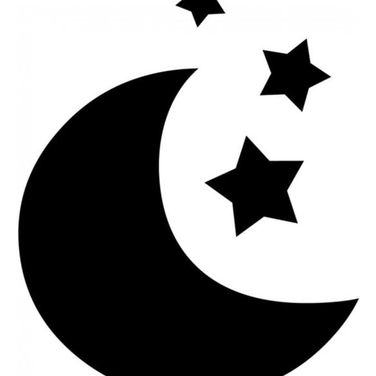 GENERICO - Decomural Moon And Stars Nursery WS-17742