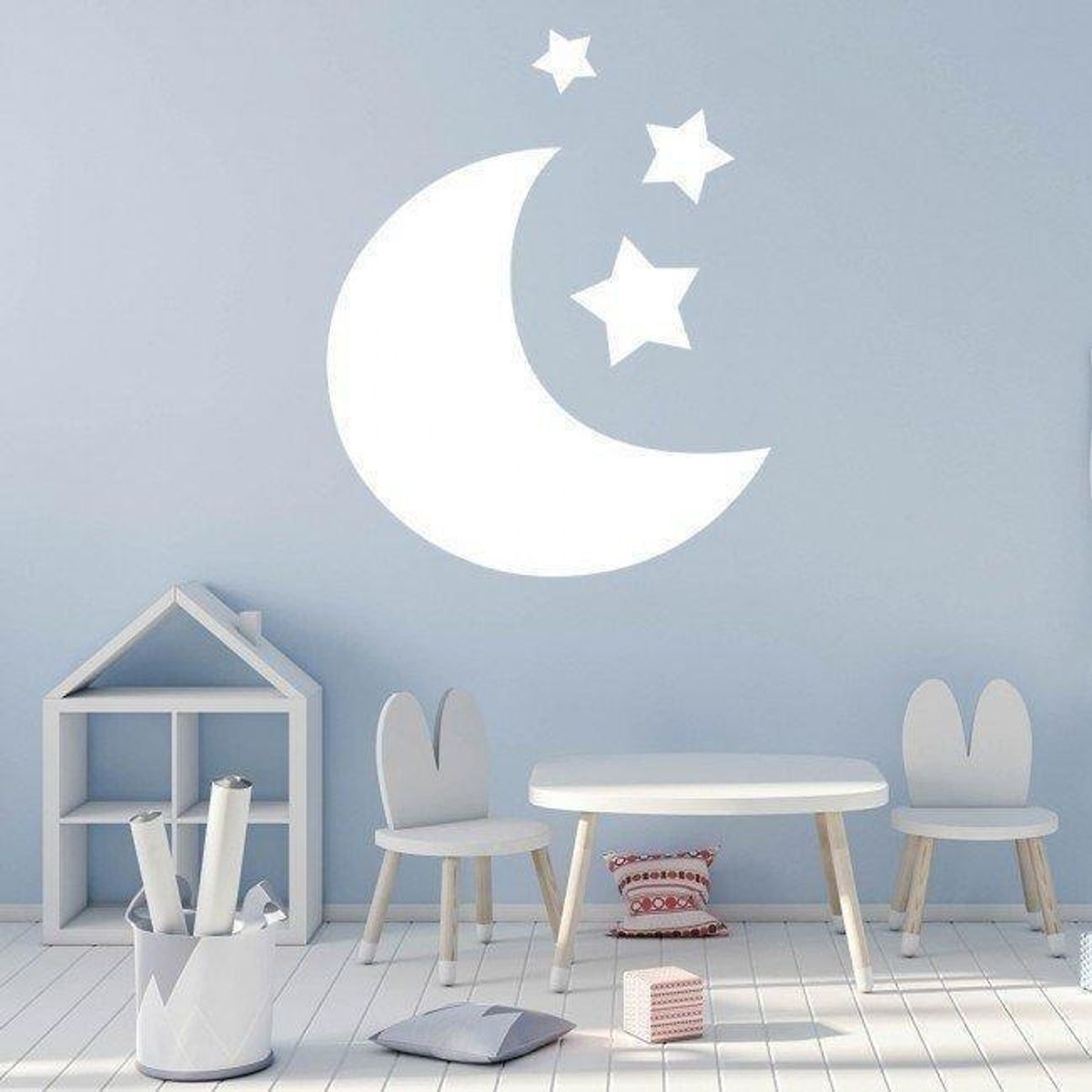 GENERICO - Decomural Moon And Stars Nursery WS-17742