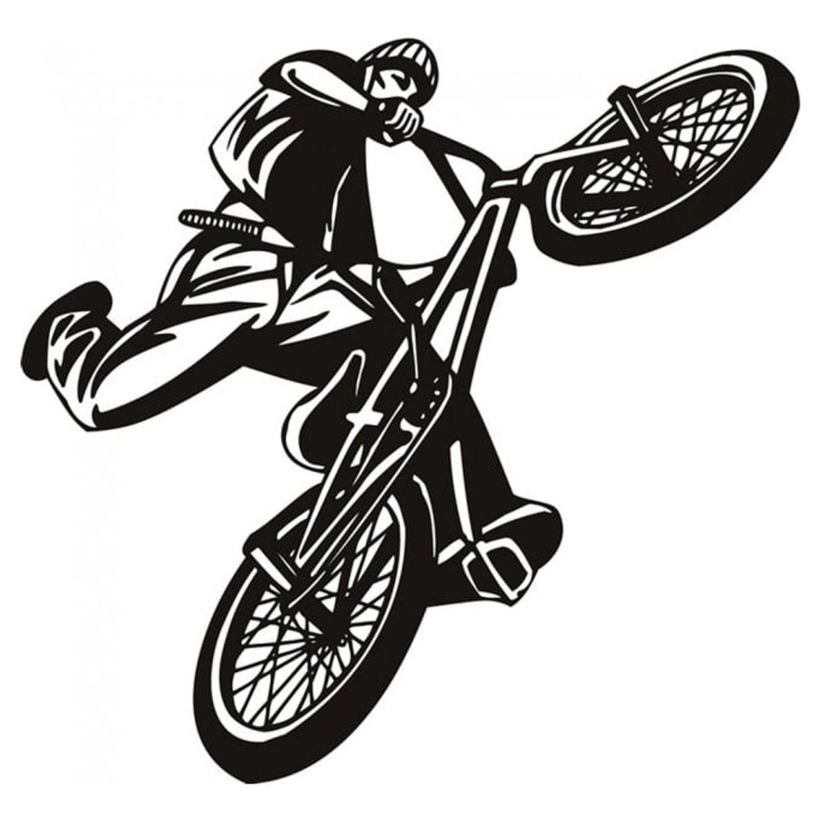 GENERICO - Decomural Bmx Stunt Bike Cycling Sports WS-17757