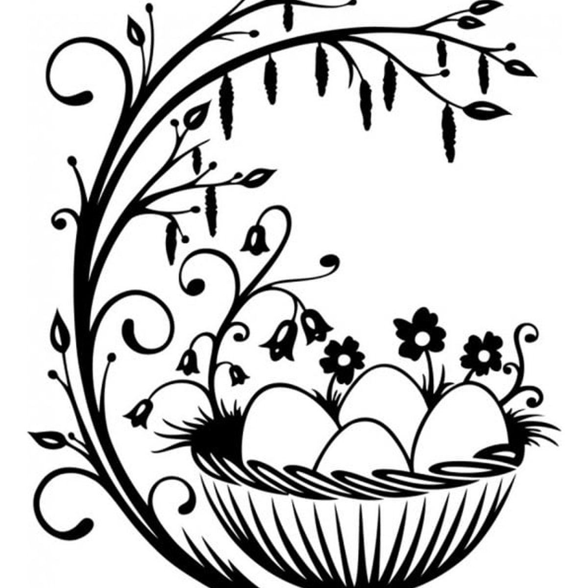 GENERICO - Decomural Easter Eggs Seasonal WS-17784