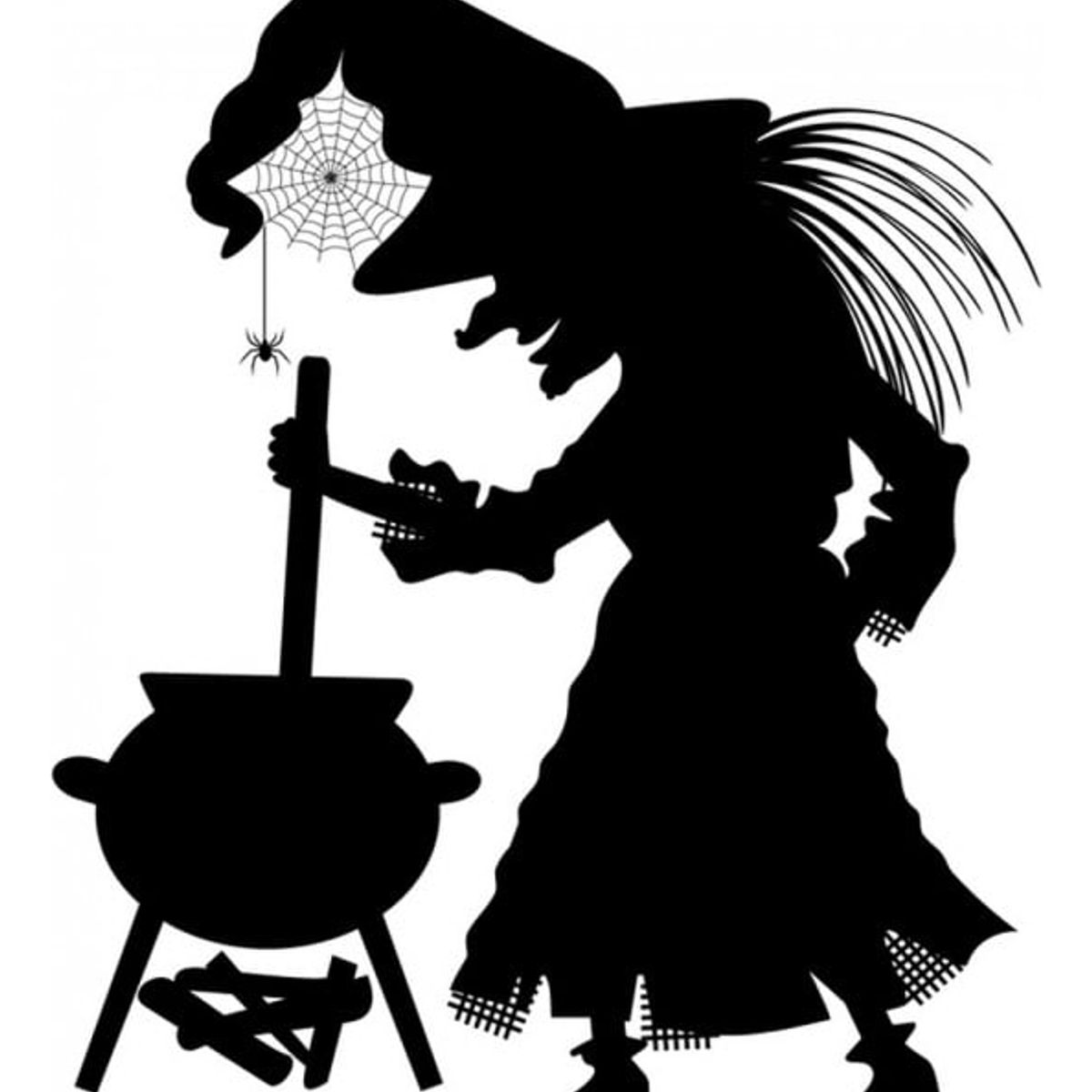 GENERICO - Decomural Witch Cauldron Halloween WS-17792