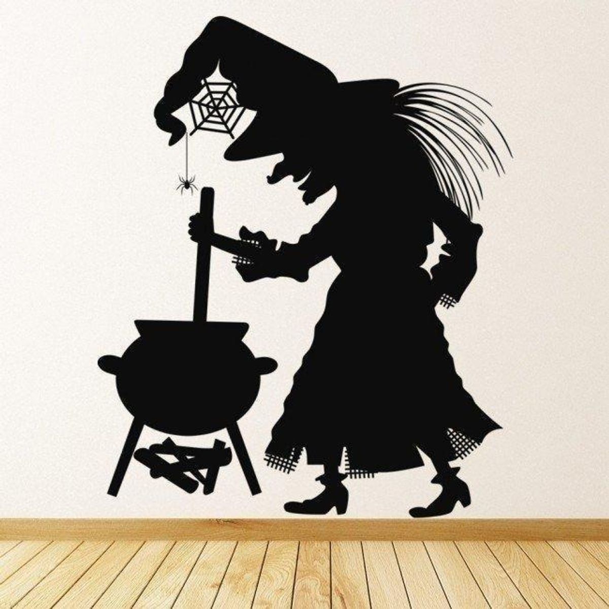 GENERICO - Decomural Witch Cauldron Halloween WS-17792