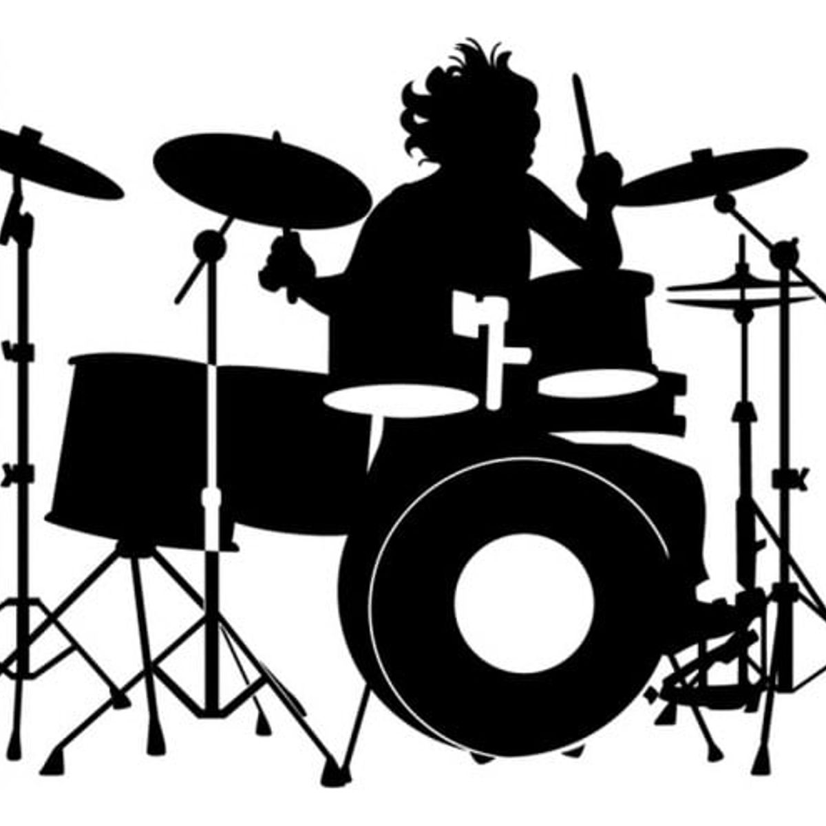 GENERICO - Decomural Drum Set Rock Band Music WS-17809