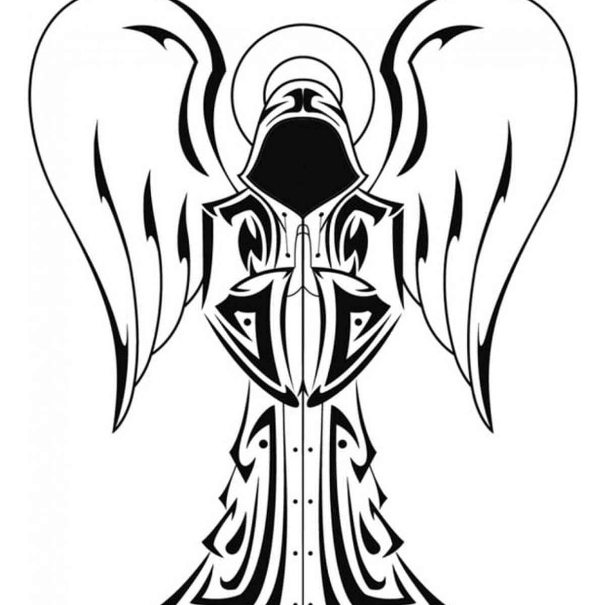 GENERICO - Decomural Tribal Angel WS-17824