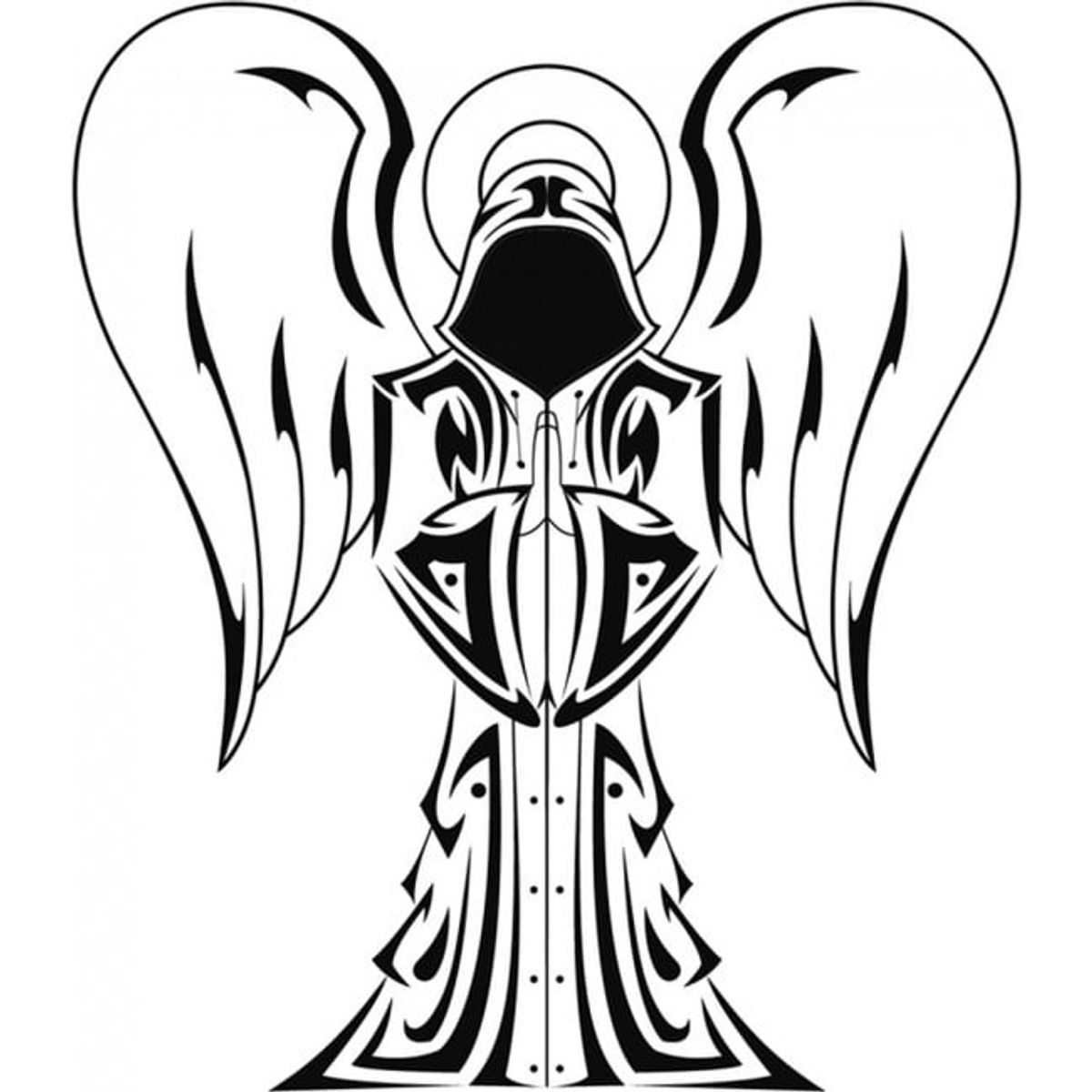 GENERICO - Decomural Tribal Angel WS-17824