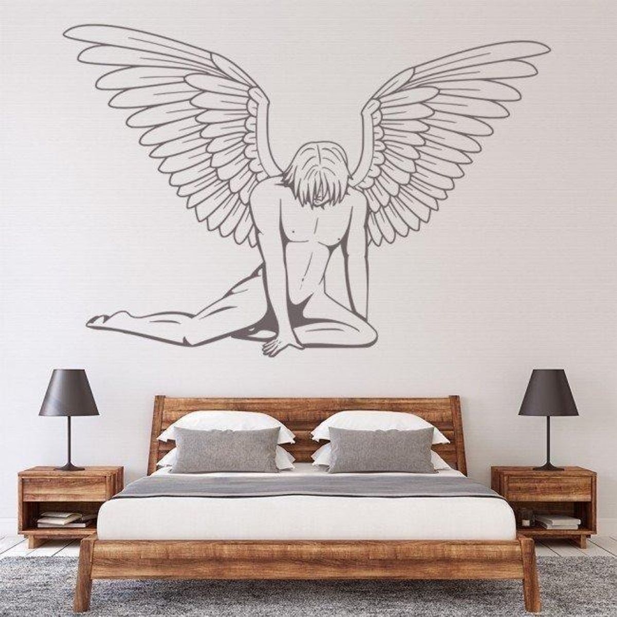 GENERICO - Decomural Fallen Male Angel WS-17825