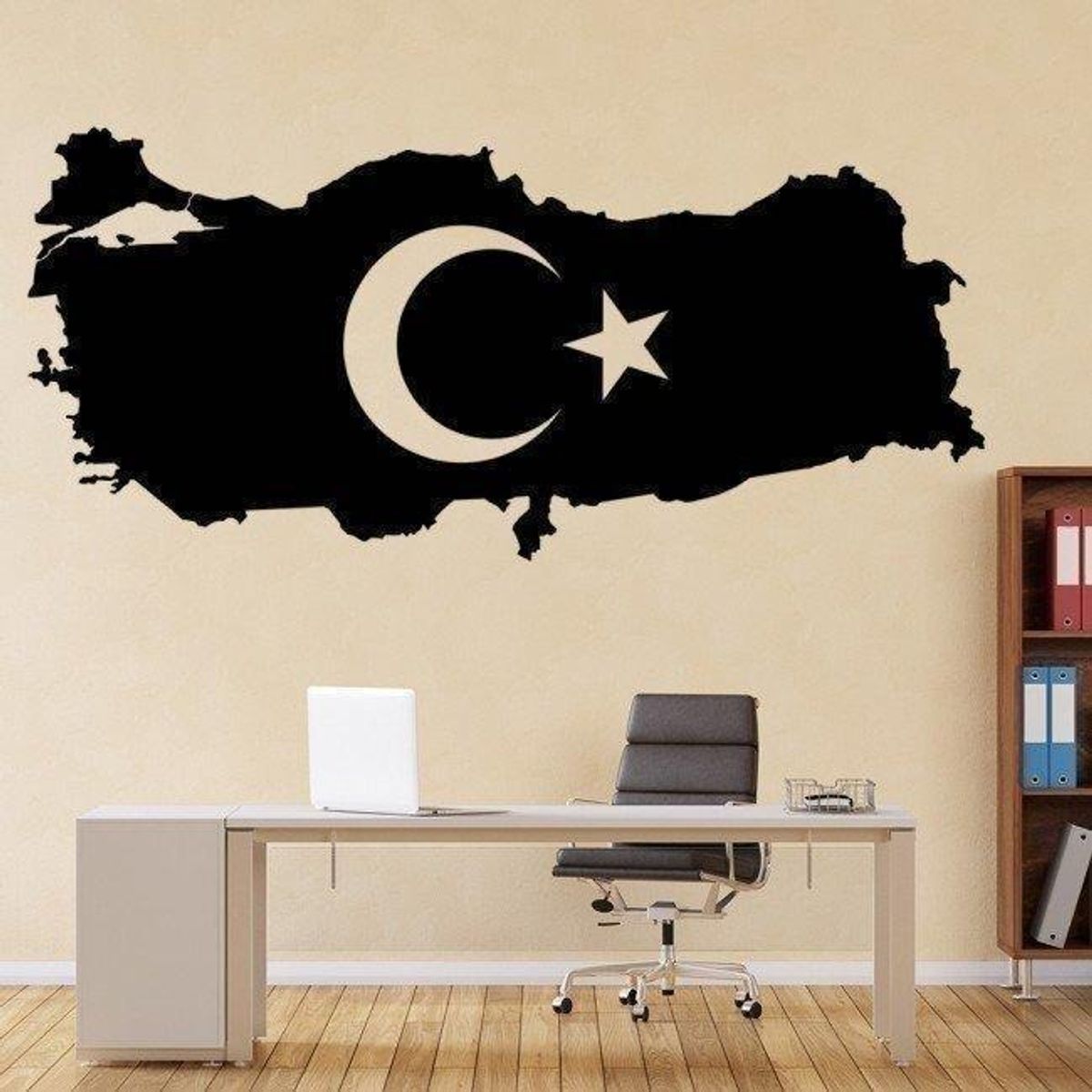 GENERICO - Decomural Turkey Flag Islam WS-18985