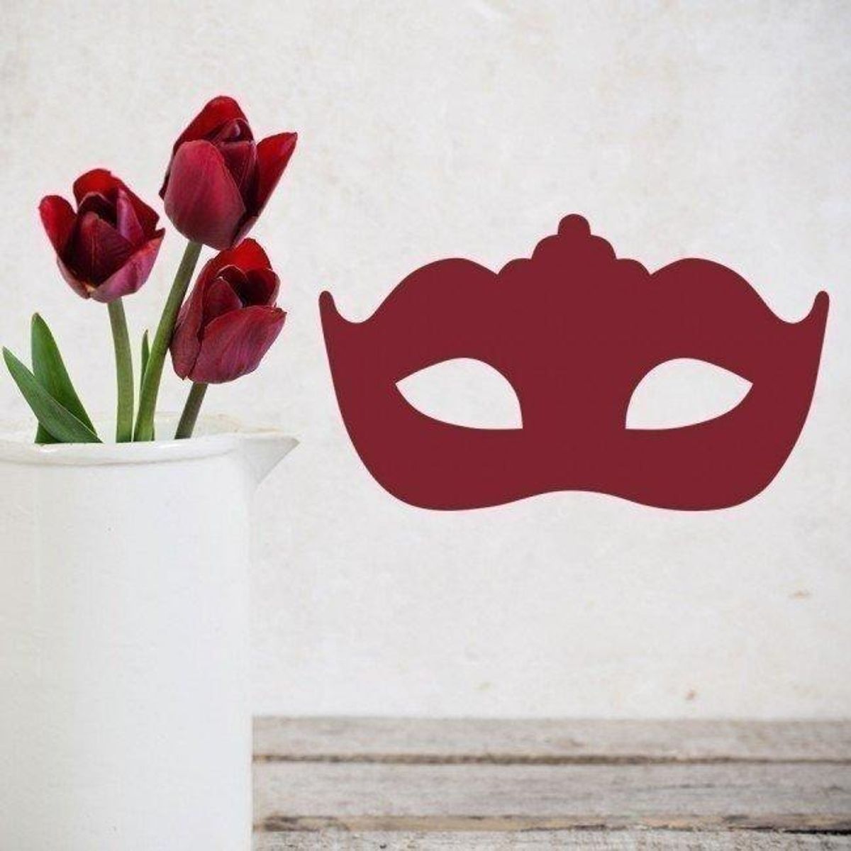 GENERICO - Decomural Princess Mask Masquerade Ball WS-18993