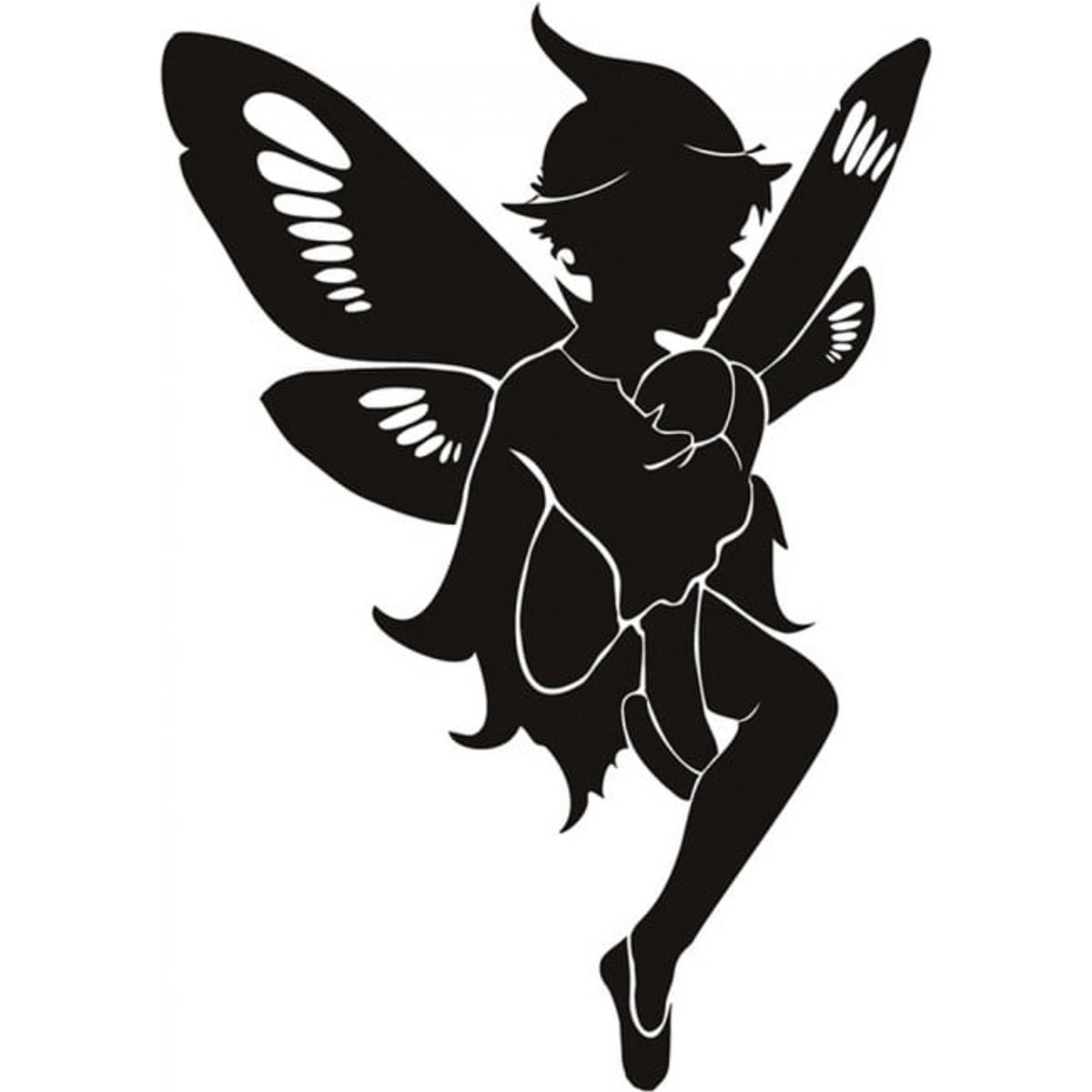 GENERICO - Decomural Fairy Sitting Fantasy Princess WS-17831