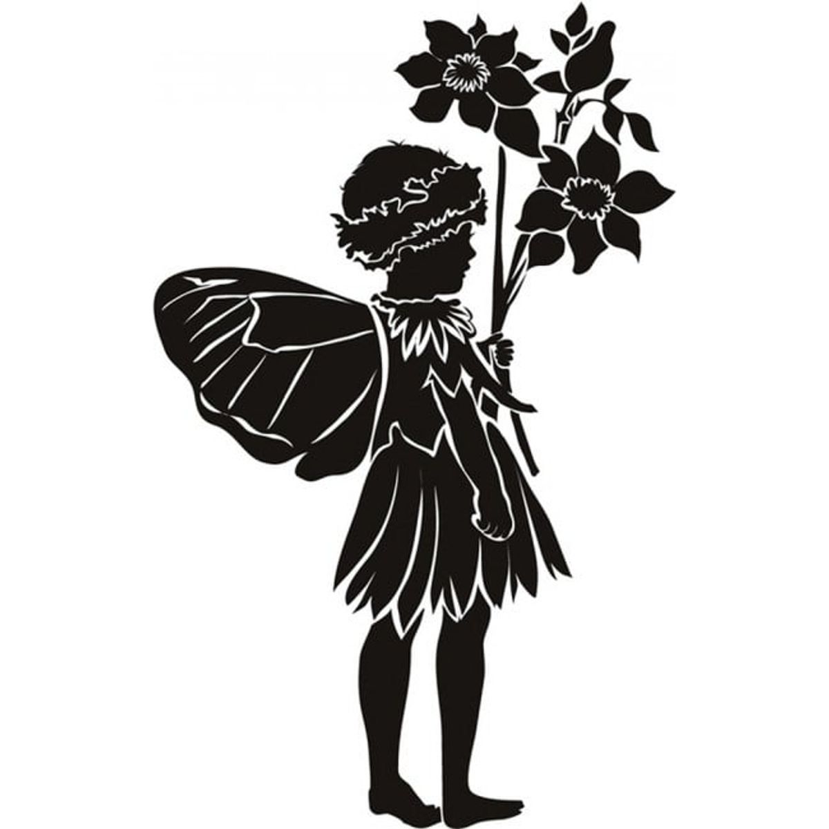 GENERICO - Decomural Flower Fairy Fantasy Fairy Tale WS-17834