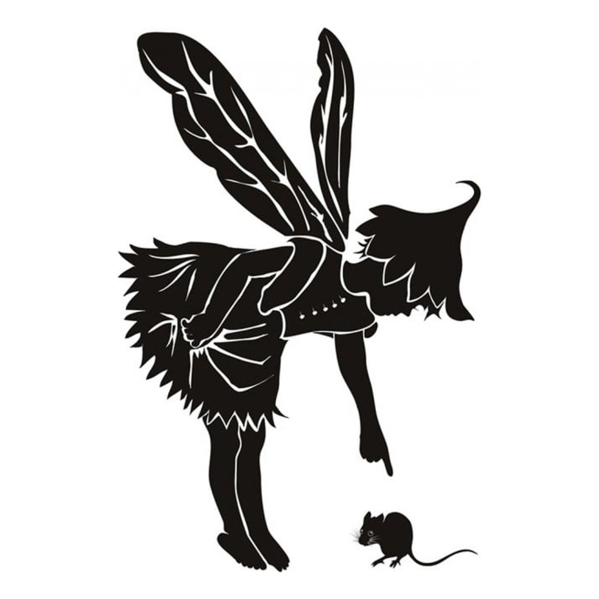 GENERICO - Decomural Fairy With Mouse Fantasy Princess WS-17836