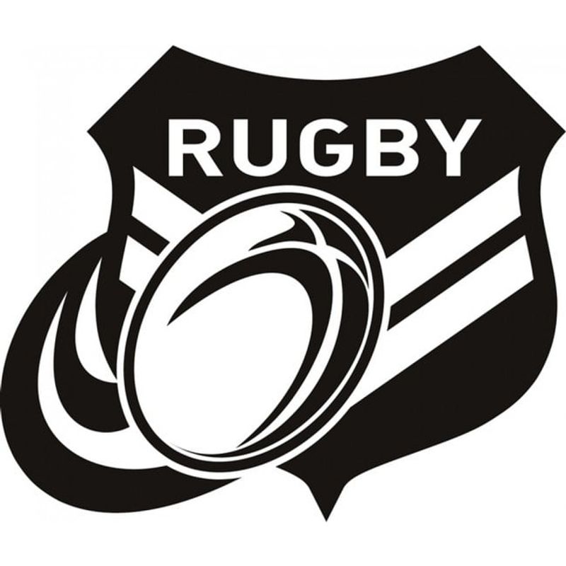GENERICO - Decomural Rugby Badge Rugby Ball WS-19018