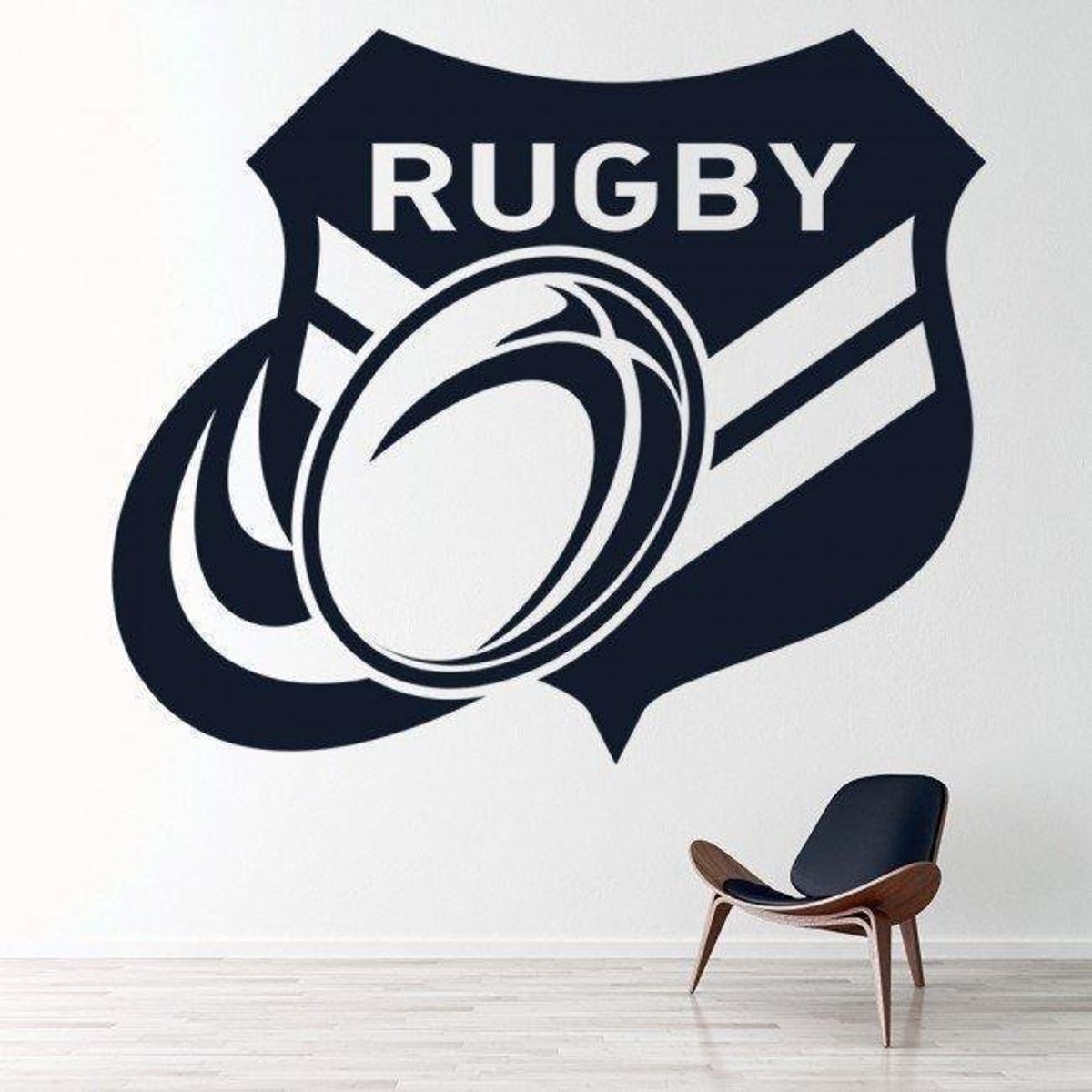 GENERICO - Decomural Rugby Badge Rugby Ball WS-19018