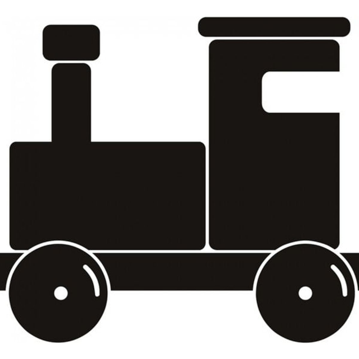 GENERICO - Decomural Train Childrens Nursery WS-19053