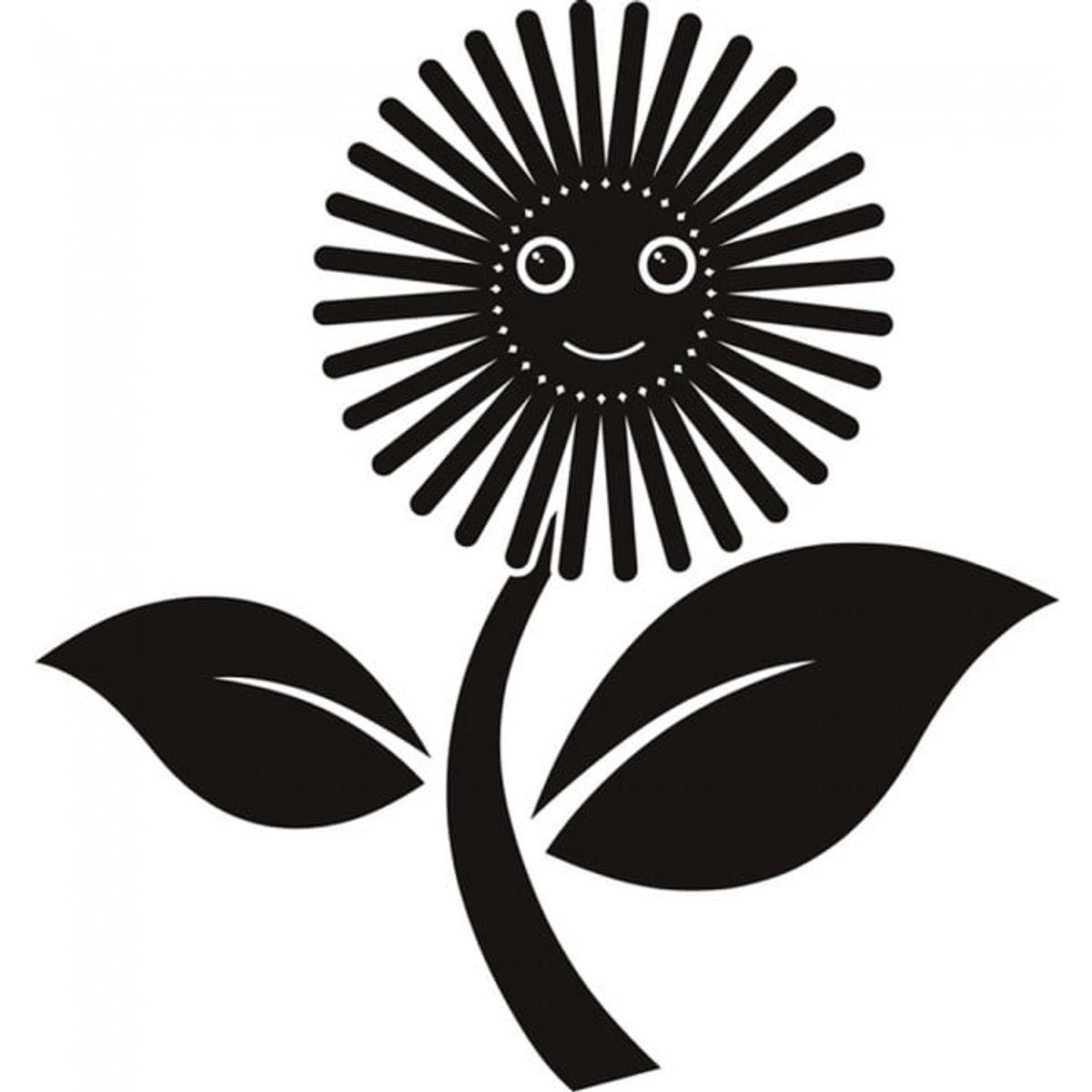 GENERICO - Decomural Sunflower Flower Childrens WS-19057