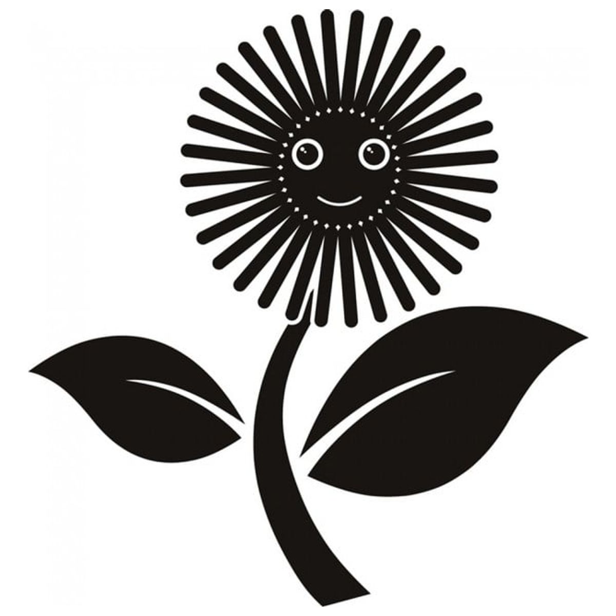 GENERICO - Decomural Sunflower Flower Childrens WS-19057