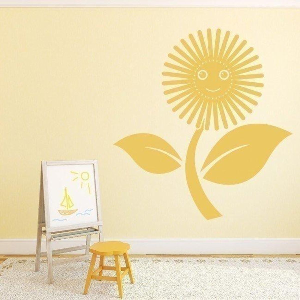 GENERICO - Decomural Sunflower Flower Childrens WS-19057